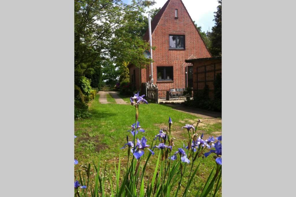 Dat Huuske - das besondere Ferienhaus Salzhausen Exterior foto